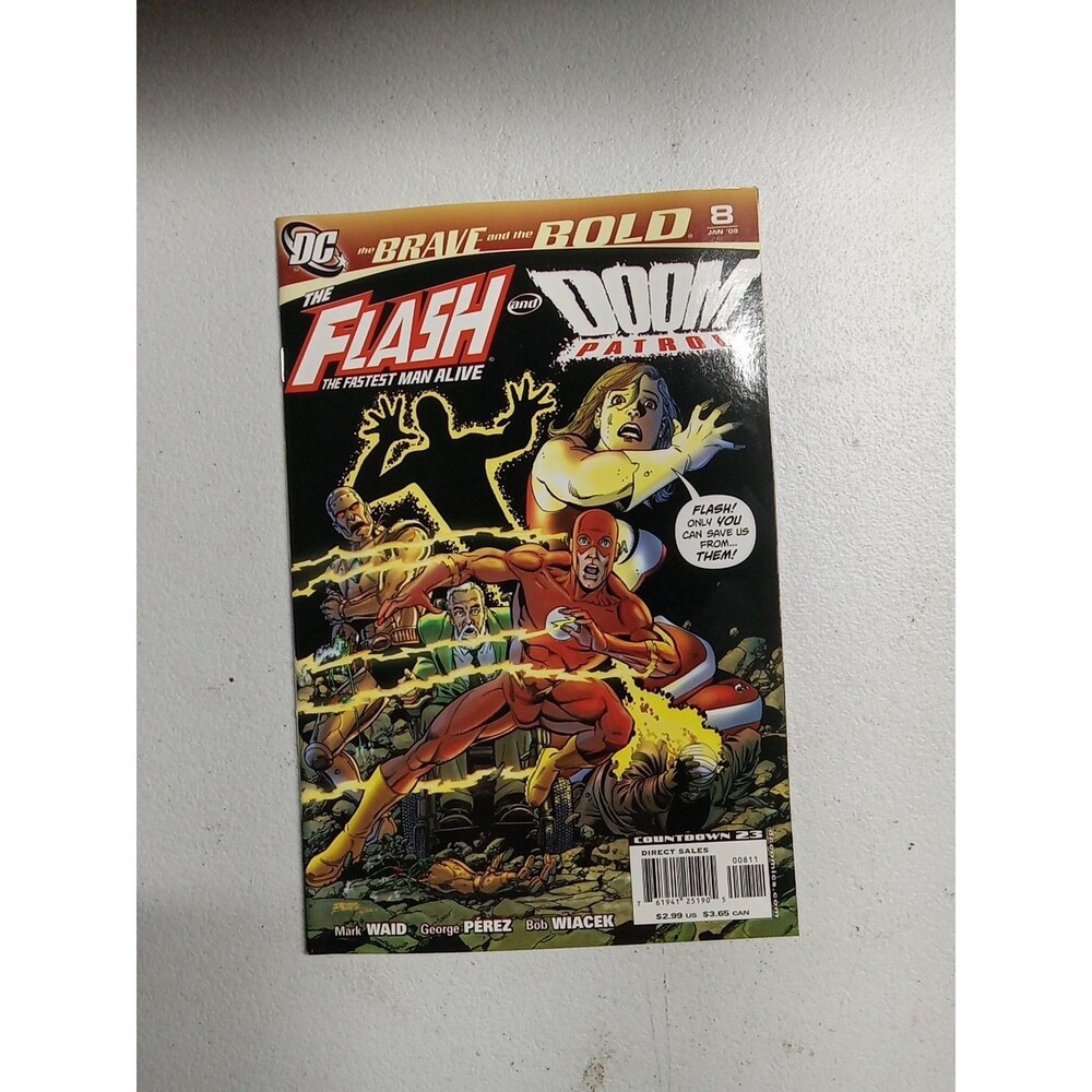 The Brave and the Bold (vol 3) #8 The Flash & Doom Patrol - DC Comics 2008
